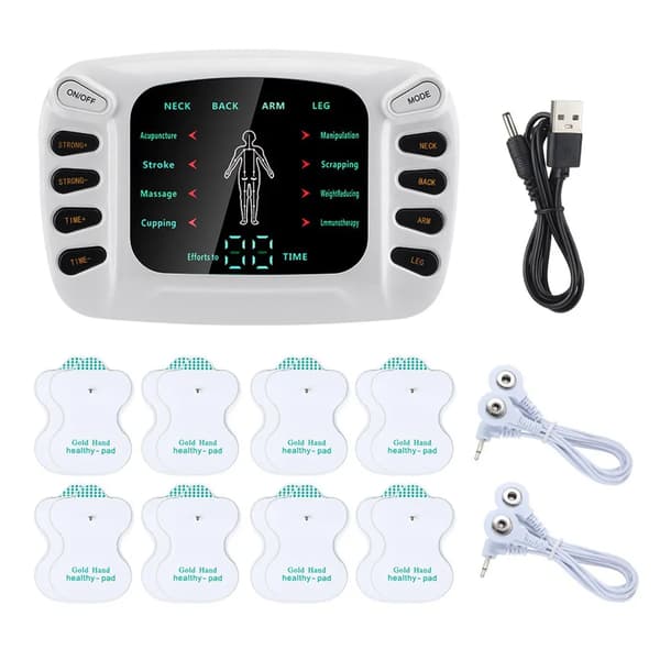 Terapeutisk massager, pulsmassager, 8 tilstande