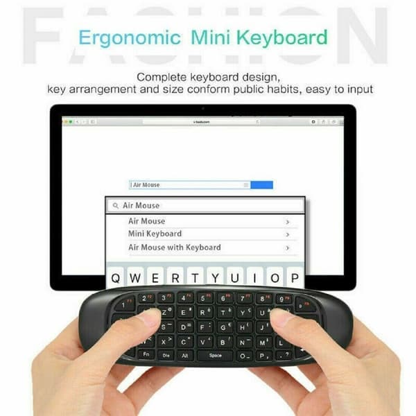 Ääniohjattu kaukosäädin Google Air Mouse Bluetooth USB PC Android Smart TV Box
