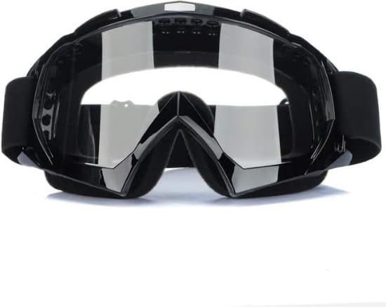 Terrängmotorcykelglasögon - UV-skydd, imskydd, repskydd