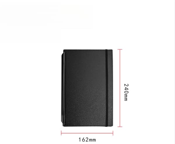Sammenfoldeligt clipboard, mappe, clipboardholder, sammenfoldelig, sammenfoldeligt clipboard, sammenfoldelig mappe, lommeclipboard, sammenfoldeligt clipboard, 2 stk. - blå