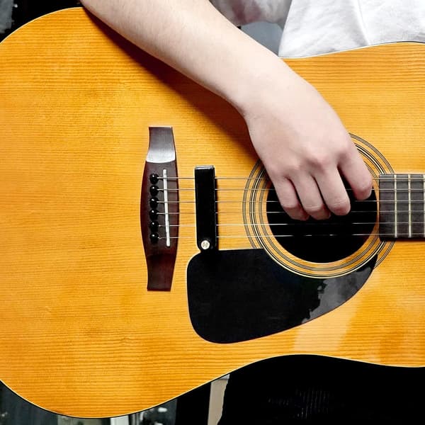 Gitarrljuddämpare-Strängdämpare Tillbehör för Akustisk & Folkträning-Svart