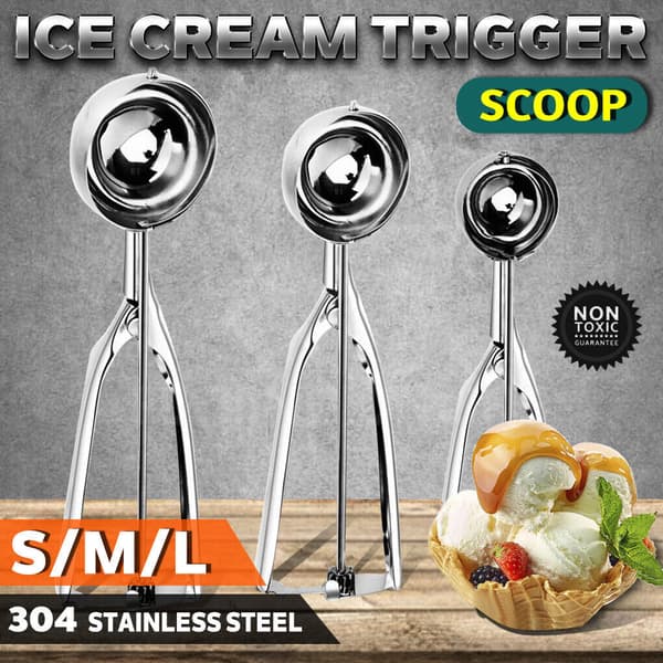 4/5/6 cm Kagemaskine Cookie Dough Iscremske JS06 Rustfrit Stål