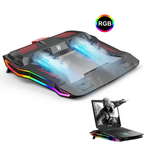 Bærbar gaming laptop kølestander til 15,6-tommer laptops
