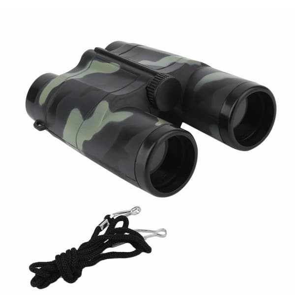 6x36 Udendørs Legetøjsgave Børnekikkert Camouflage Sammenklappelig
