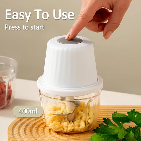 Madhakker, 400ml-hvid
