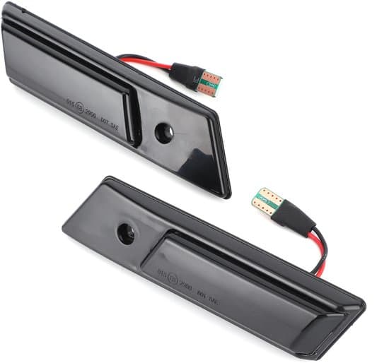 Velegnet til LED-sidemarkeringslys, dynamiske sekventielle blinklys, velegnet til 7ER E32, 2-pak
