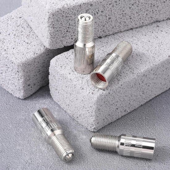 Bildækventilhætter - 4-pak (7 mm indvendig diameter)