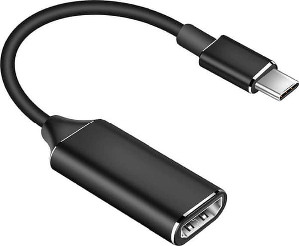 USB-C–HDMI-sovitin, tukee 4K HD -resoluutiota, USB-C–HDMI-kaapeli