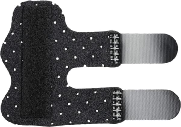 Fingerskinne/Fingerstøtte/Fingerstrækbandage (Sort)