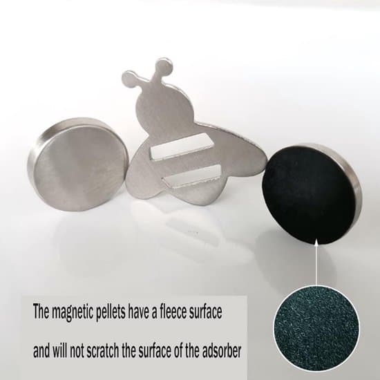 Bordsvikter med magnet - extra tunga magneter - 8 delar