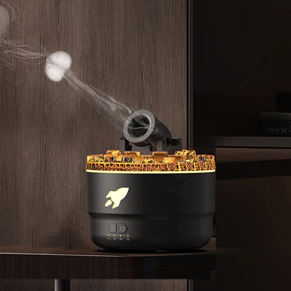 Vulkan spricka lätt kanon luftfuktare timer sovrum
