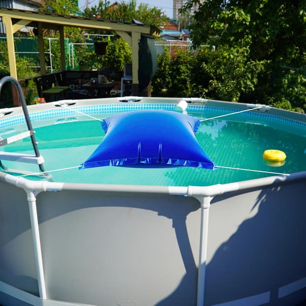 120 cm uppblåsbar poolmatta, vinterisoleringsskydd för poolgolv