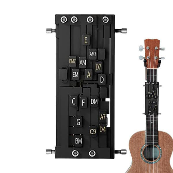 Gitarrackordpress | Gitarrackordtränare | Gitarrhjälpmedel för ackordträning | Akustisk gitarr ackordkonvertering träningsverktyg | Gitarr