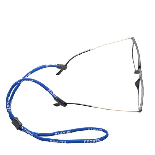 INF Justerbar brillerem sort/blå 64 cm 2-pak