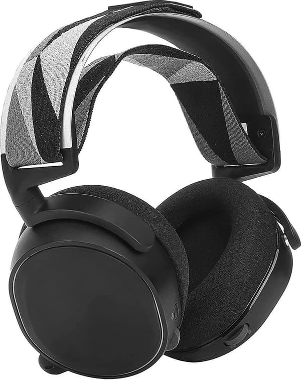 Ørepuder til SteelSeries Arctis 3/5/7/9/9X/Pro, Sort, 1 Par
