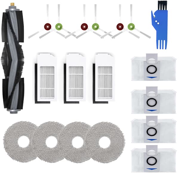 23 reservedele Ecovacs Deebot X1 Omni støvsuger