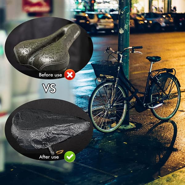 Cykelstol regnskydd, vattentätt, skyddar sätet