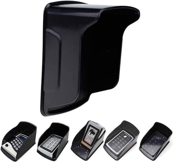 Regntätt skydd för RFID-knappsats/dörrklocka, vattentätt skydd för passerkontrollutrustning