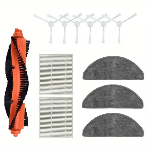 Reservedele til Xiaomi C103/E10/B112 støvsuger: hovedbørste, sidebørste, moppe, HEPA-filter