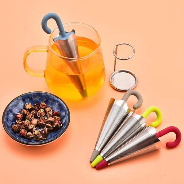 Paraply Teinfuser Löst Te Sil Stål Söt Tesil Praktisk Blå