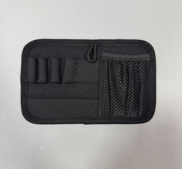 Förvaringsbräda Multifunktionell Organizer för Ryggsäckar Västar Väskor Daglig Förvaring Elastiska Nätfickor 2-pack Khaki