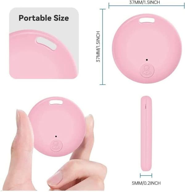 4-pack BT smart tracker, nyckelhittare, GPS-tracker, husdjurs-tracker, Kompatibel med iOS/Android