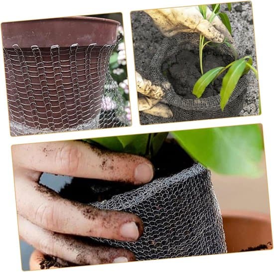 2 stk. blomsternetpose, insektnet til haveplanter, rodskånere til planter, netposer til planter, 60*60 cm
