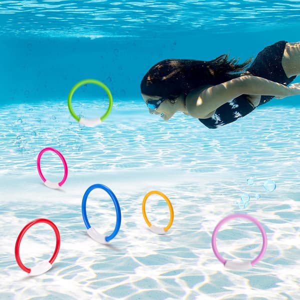 Pool Dykringset för Barn - Rolig Undervattens Träningsleksak för Simning