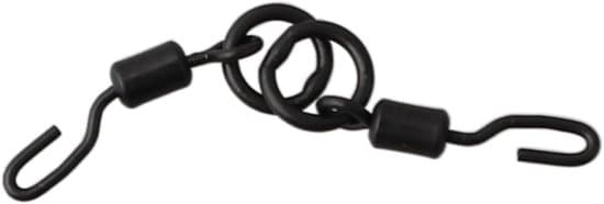 Karpefiskeri Essentials 20 stk. Spinner Swivels med hurtigskiftefunktion til krogjusteringer