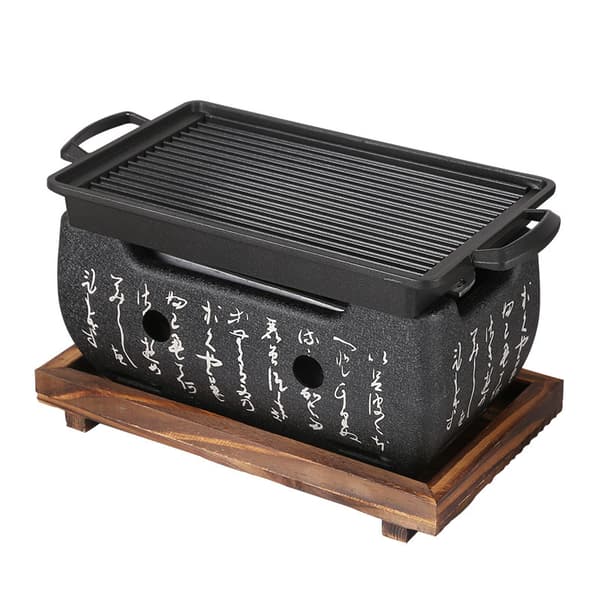 Mini kulgrill Mini firkantet grillbase Camping