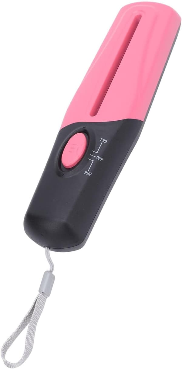 Bärbar USB-driven mini-handhållen dokument- och kvittoskär – rosa