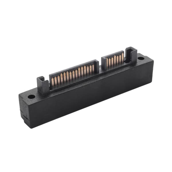 SFF-8482 SAS til SATA 29P harddiskadapter serverdatakabel med 3 retvinklede 90 grader