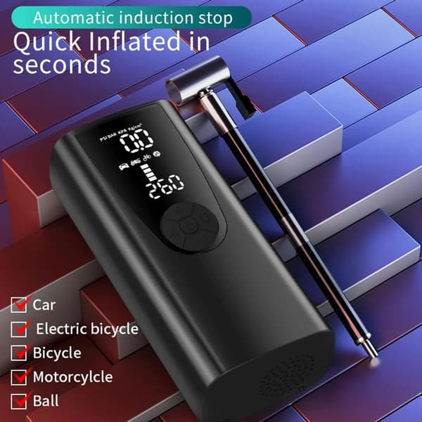 Elektrisk luftkompressor 8000mAh luftkompressor