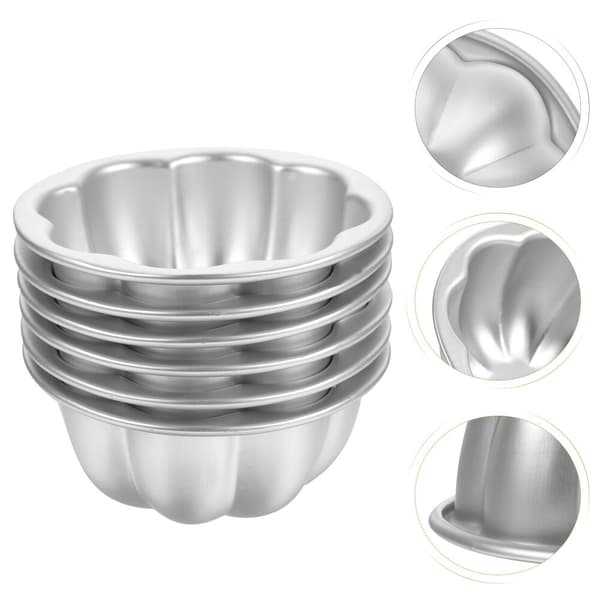 Vaskbare tærteforme kage budding dampende cupcake