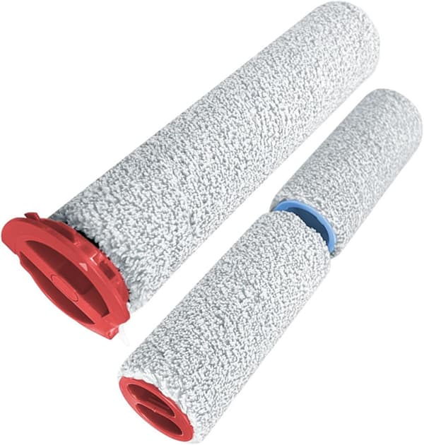 Tilbehørssæt til ledningsfri støvsuger til Roborock Dyad Pro Combo/Dyad Pro/A10 Plus (1 lang + 2 korte børsteruller).