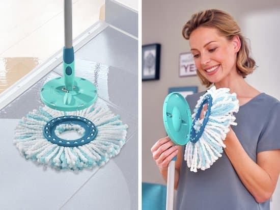 2-pak mikrofiber-moppehoveder kompatible med Leifheit