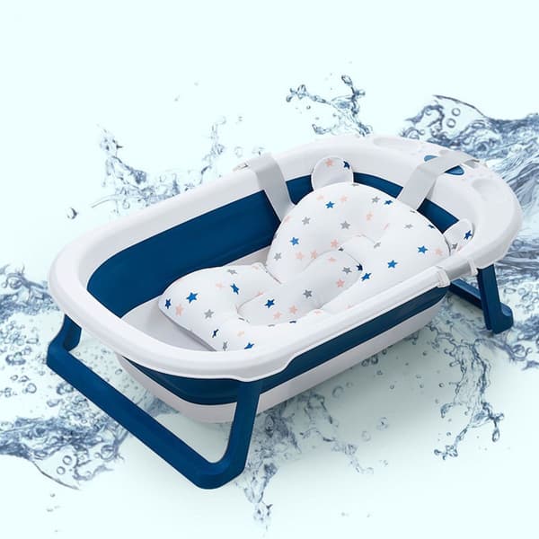 Baby bade måtte brusemåtte foldbar brusemåtte