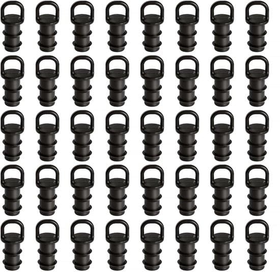 40 dropprörsändpluggar för 16 mm rör - vattentätt tätningsmaterial