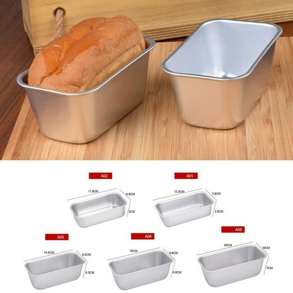 Non-Stick Brødform Kageform Bananbrød Bageform 14,5x6,5cm