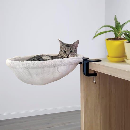 Kat Skrivebord Hængekøje Seng Under Robust Kæledyr Understøtter 50 lbs 40 cm