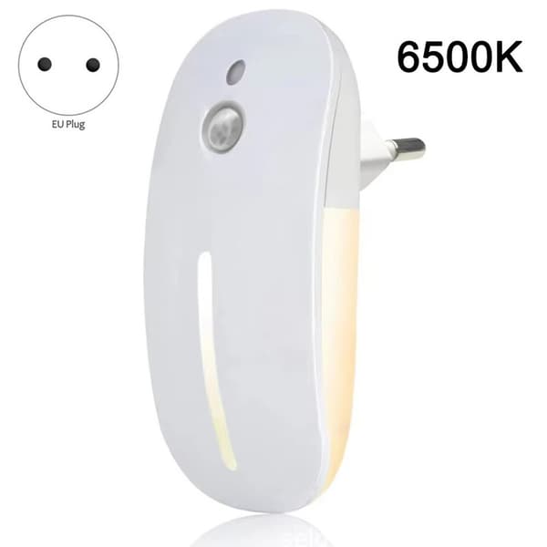 Smart Sensor Nattlampa Badrum Sovrum Glödlampa - Kallt Ljus