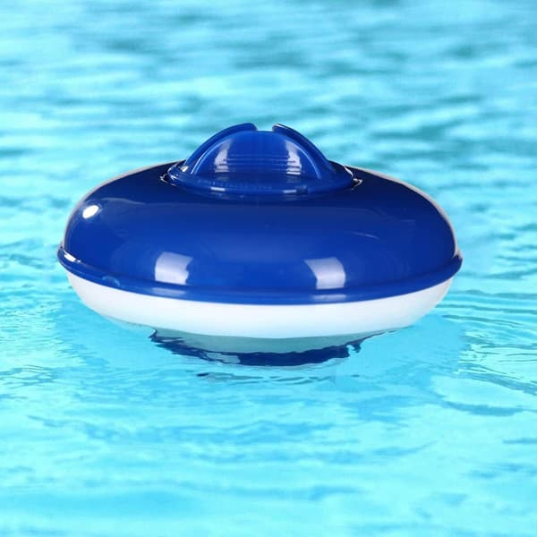 Flytande klordispenser för pooler ovan jord, bubbelpooler och spa