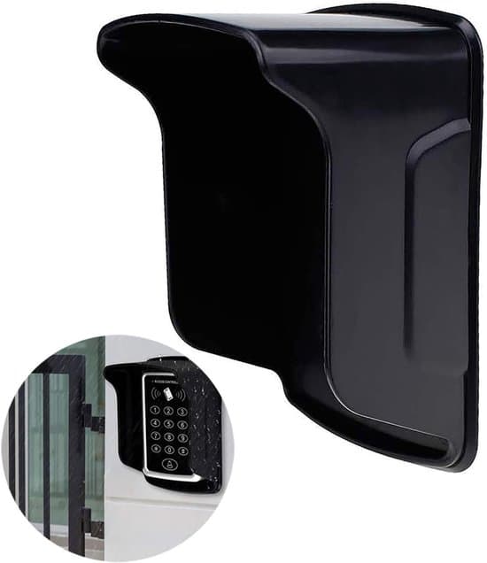 Regntätt skydd för RFID-knappsats/dörrklocka, vattentätt skydd för passerkontrollutrustning