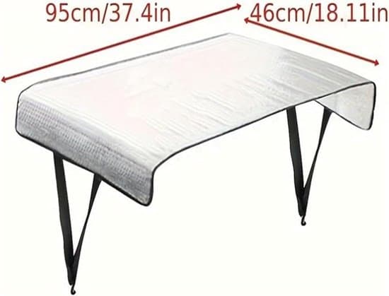 95x46 cm silver utomhus allväders vattentätt/soltätt skyddsfodral för luftkonditionering