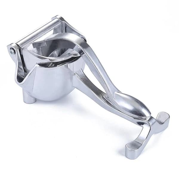 Citruspress, manuell citronpress, juicepress, apelsinpress, limepress, citruspress - silver