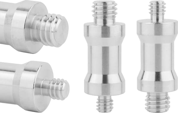 5 3/8 tommer til 1/4 tommer aluminium adaptermuffe stativkonvertere til 40 mm stativer