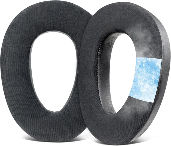 1 par sorte støjisolerede ørepuder i memoryskum til Sennheiser PXC550 MB660