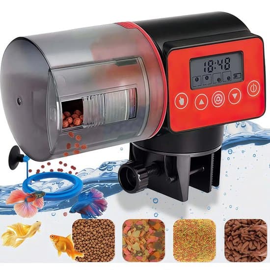 Automatisk foderautomat - 200 ml - fodrer op til 4 gange om dagen