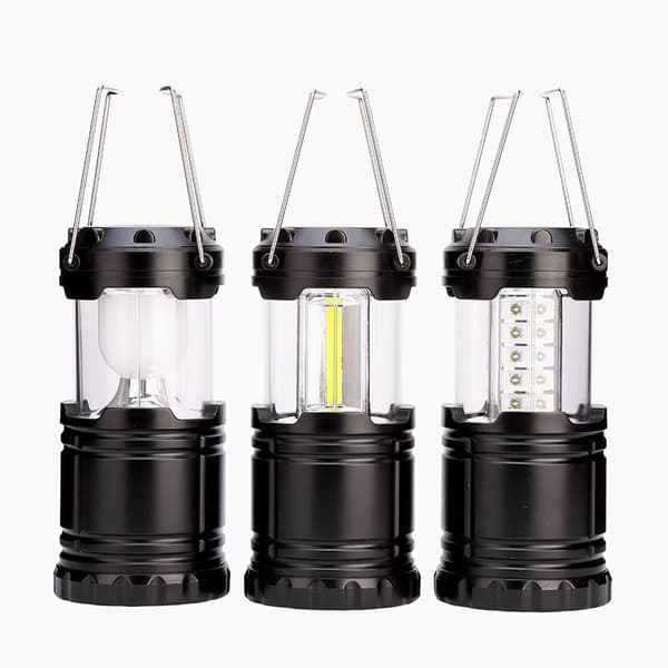 Klar LED Campinglampe - Nødlys, Velegnet