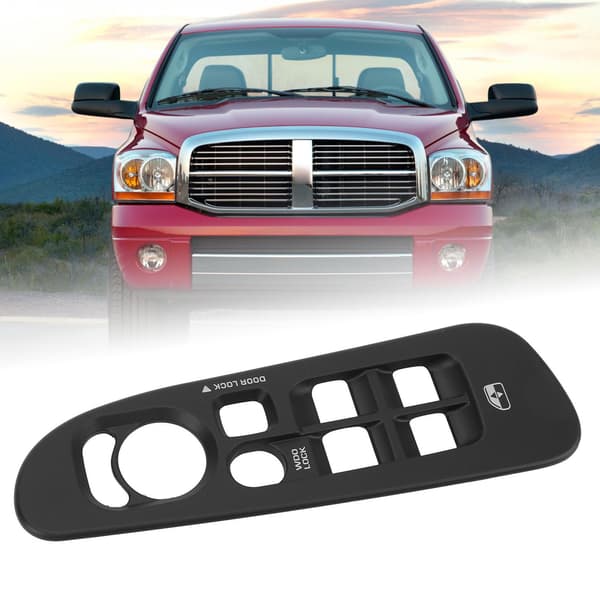 Lämplig för 2006-2008 Dodge Ram mittbrytarskydd, ABS-material, original fabriksmodell.